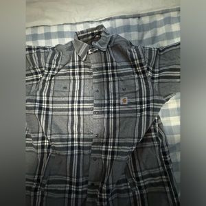 Carhartt fleece lined flannel